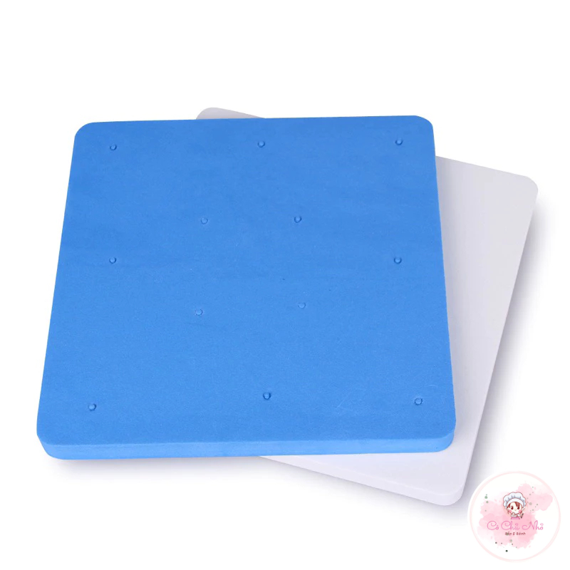 MÚT LÓT MIẾT HOA XANH,TRẮNG