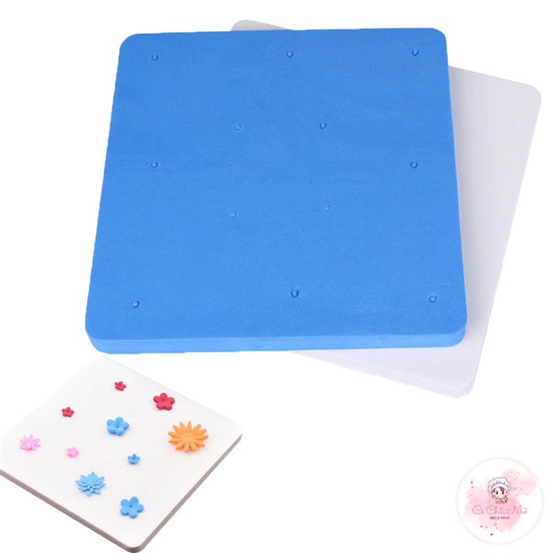MÚT LÓT MIẾT HOA XANH,TRẮNG