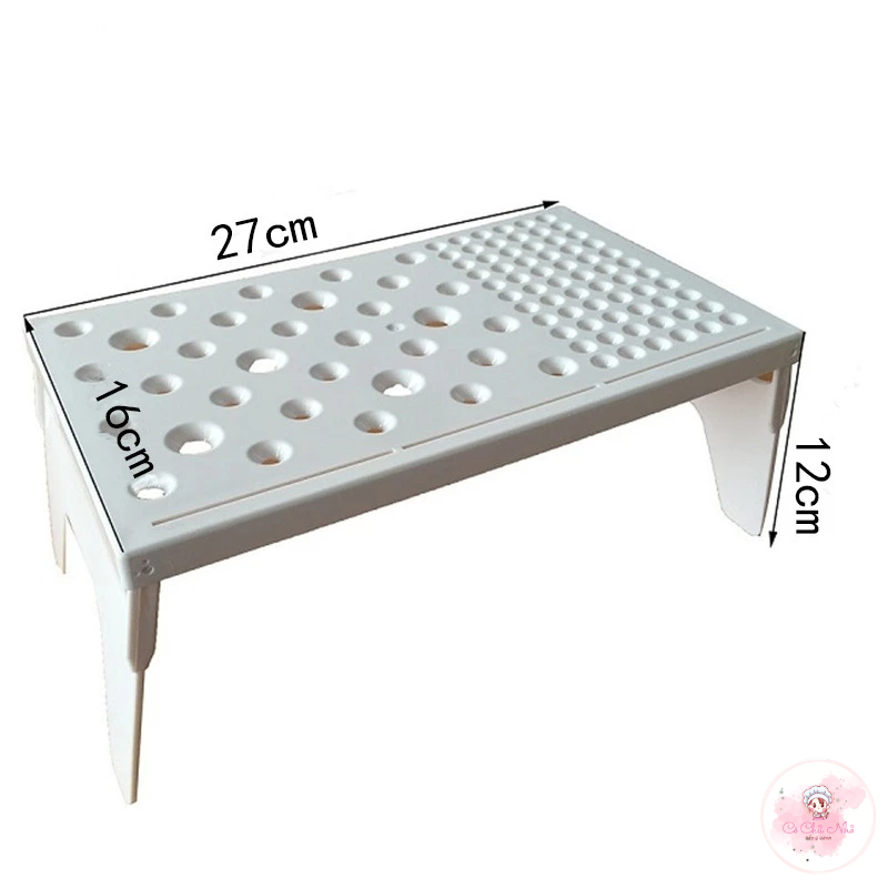 Bàn nhựa phơi khô hoa, gumpaste gấp gọn tiện dụng