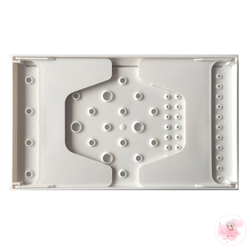 Bàn nhựa phơi khô hoa, gumpaste gấp gọn tiện dụng