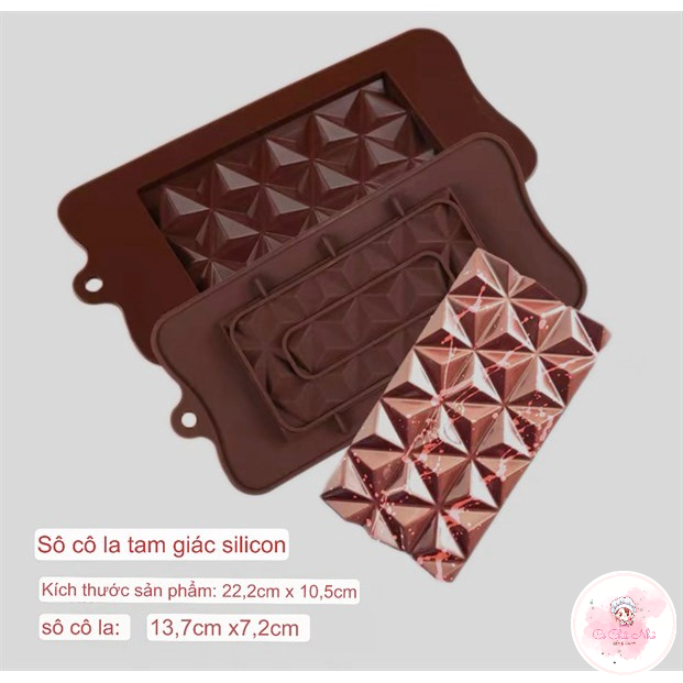 Khuôn silicon đổ socola các mẫu