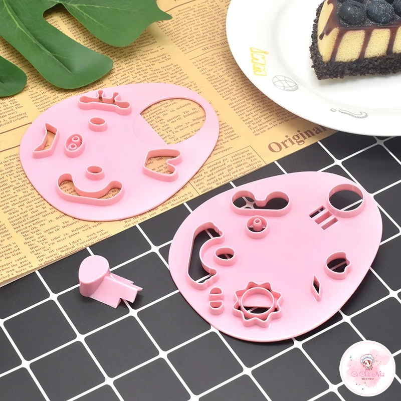 Khuôn nhấn nhựa tạo hình cơm nắm Bento