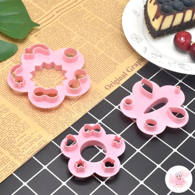 Khuôn nhấn nhựa tạo hình cơm nắm Bento