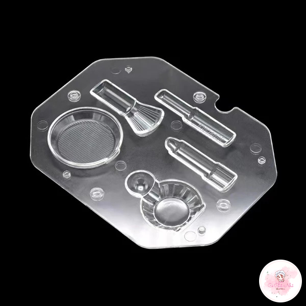 Khuôn socola nhựa cứng giày cao gót, túi xách, nước hoa, quả trứng mẫu mới dày đẹp
