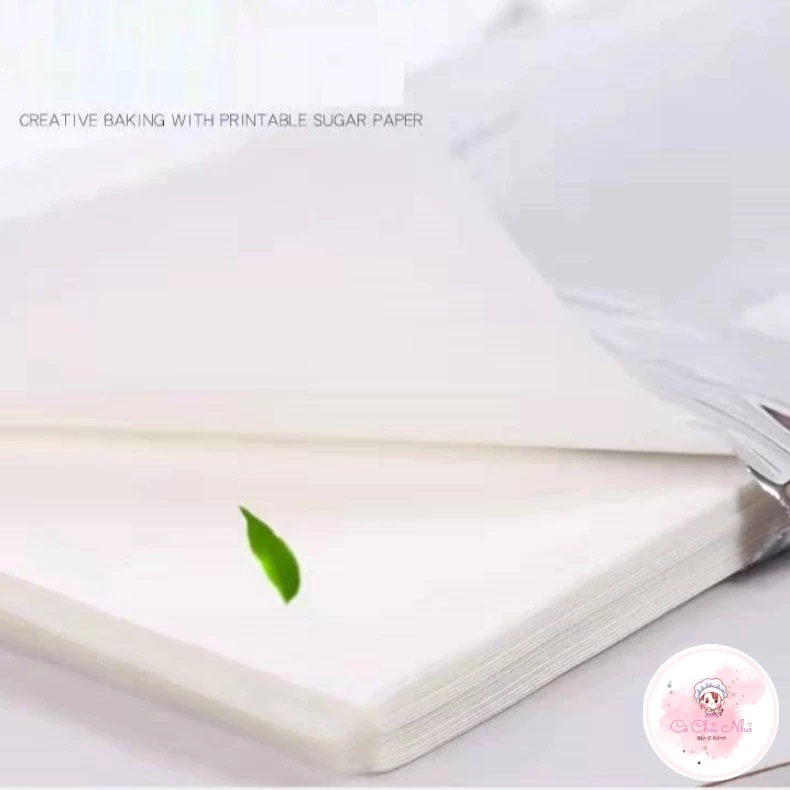 Giấy Đường In Bánh A4 Ăn Được – 25 Tờ/Hộp | In Hình Trang Trí Bánh Kem, Bánh Sinh Nhật