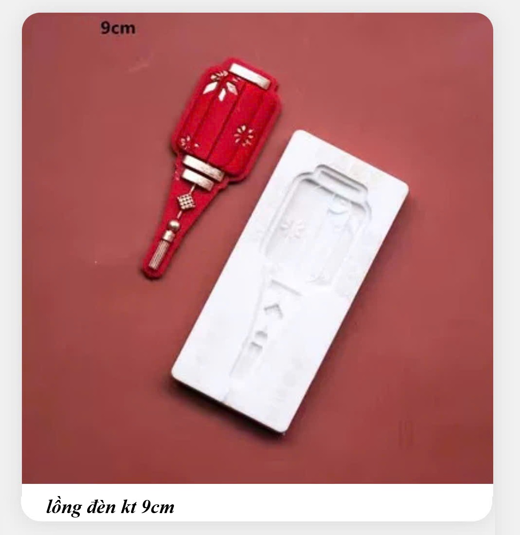 Khuôn Silicon nhiều mẫu chủ đề tết, vàng, túi vàng, lồng đèn...