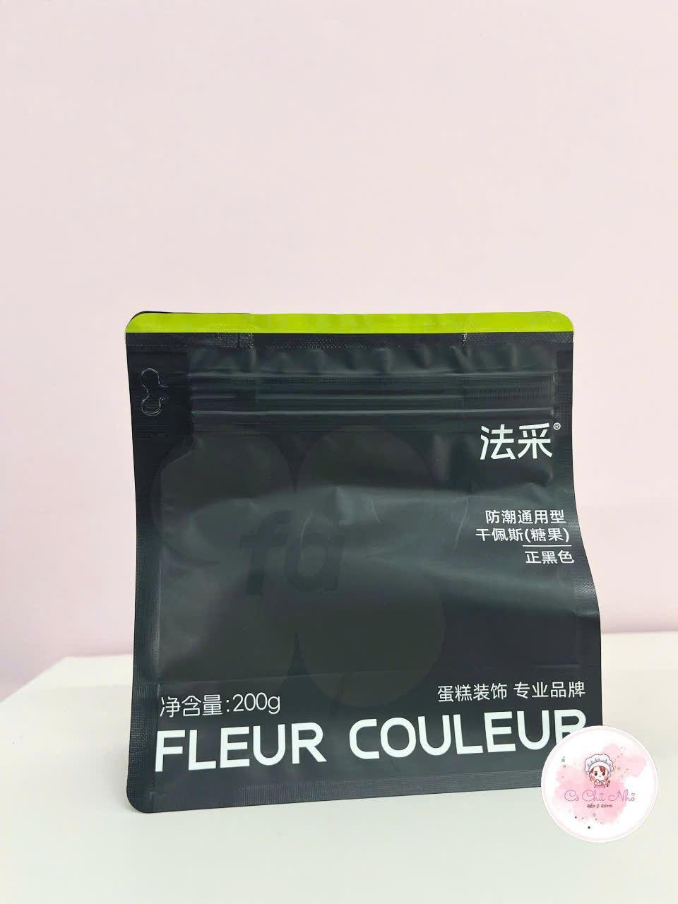 Gumpaste Fleur Couleur trắng hương sữa – Kẹo đường tạo hình hoa lá