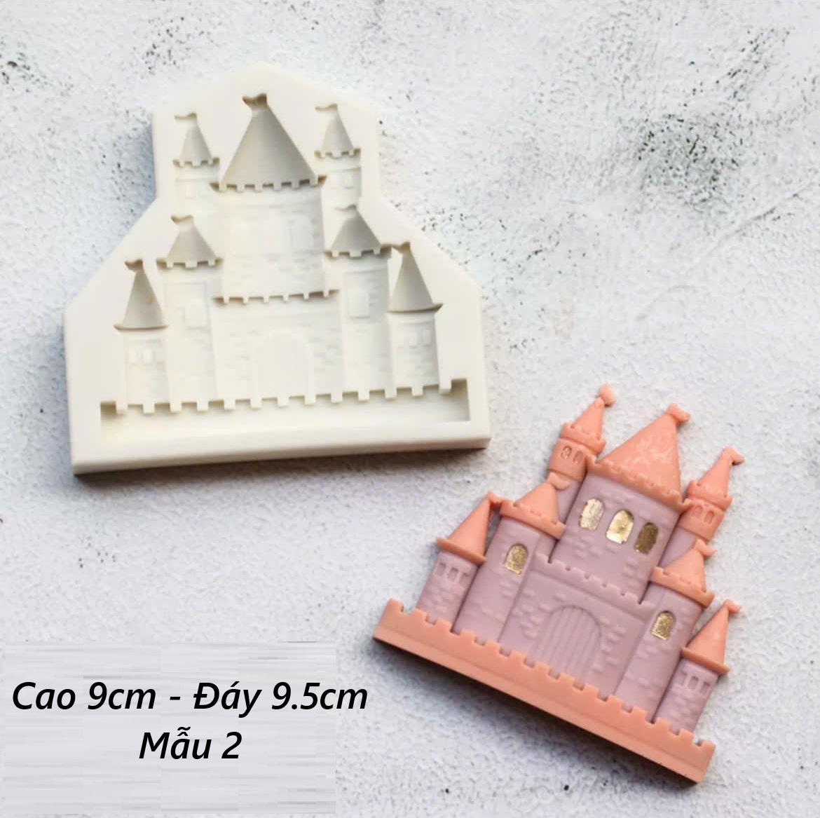 Khuôn Silicon lâu đài, cối xay gió