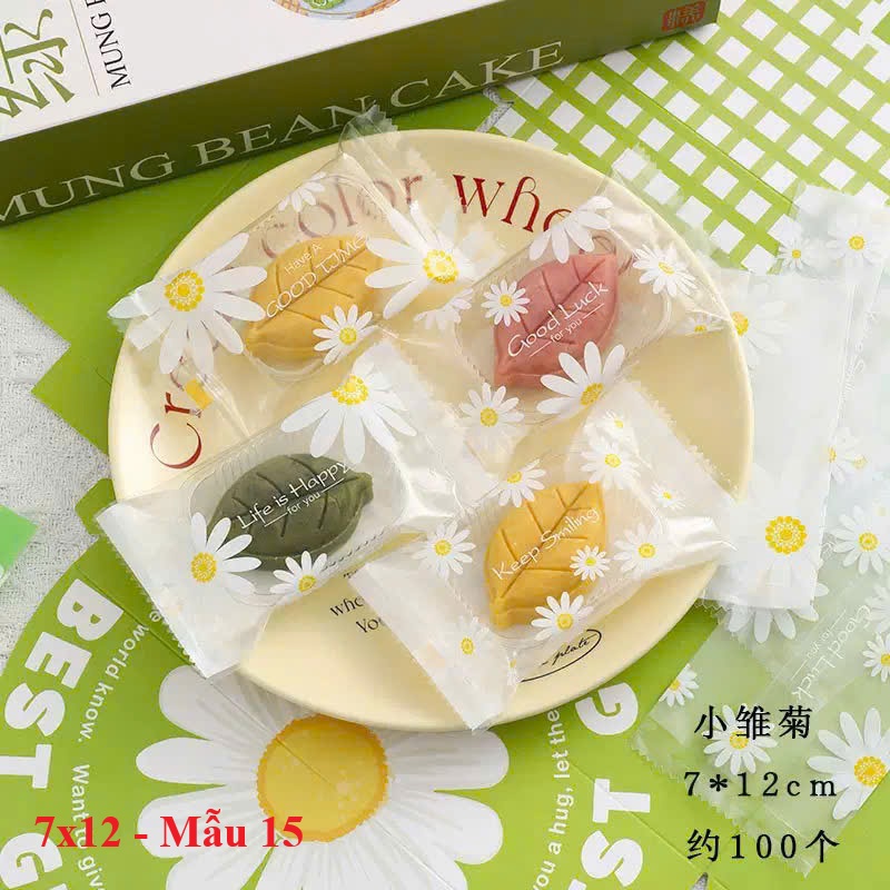 (Thanh Lý) 100 Túi Kẹo 7x10cm Nhiều Mẫu – Túi Gói Bánh Kẹo, Quà Tặng Handmade
