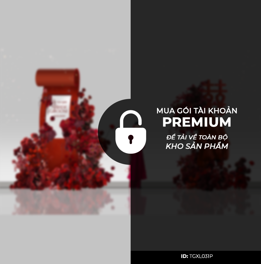 Cổng Tư Gia Tone Đỏ TGD054C