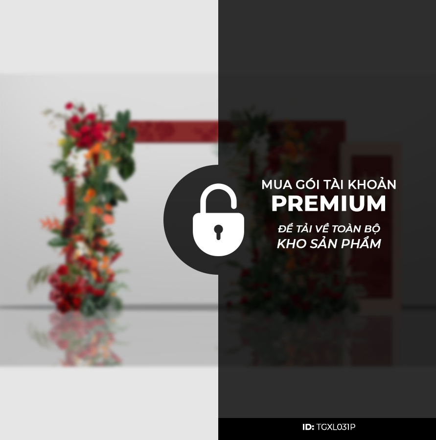 Cổng Tư Gia Tone Đỏ TGD057C