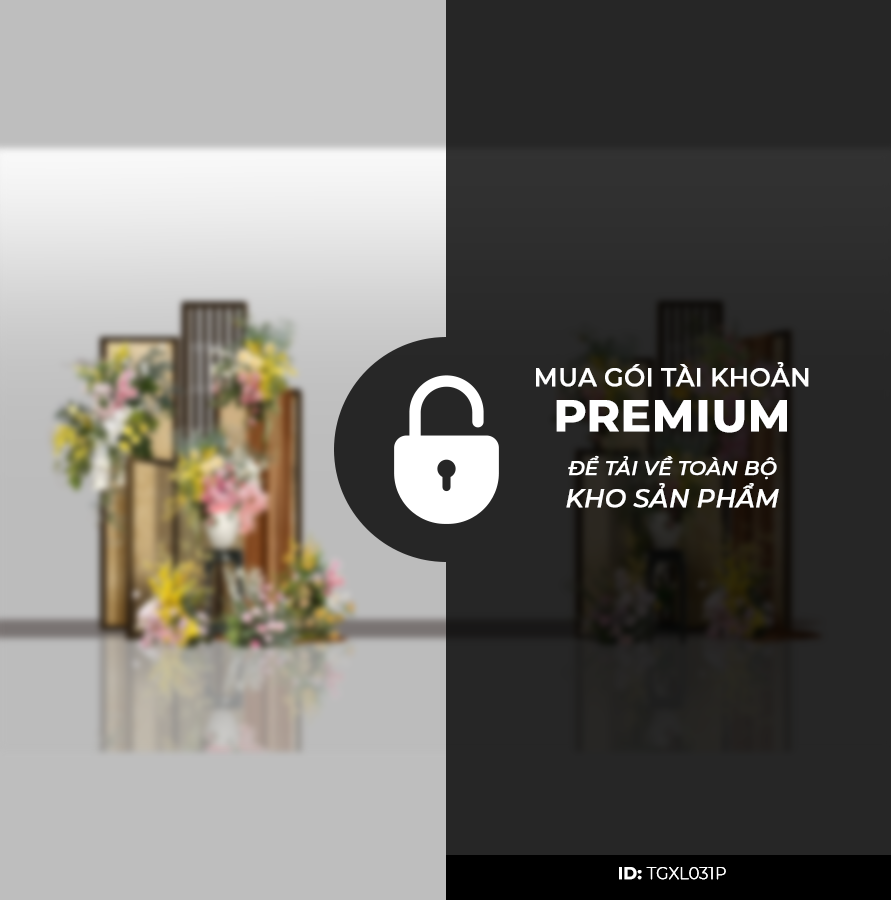 Cổng Tư Gia Tone Nâu TGN015C