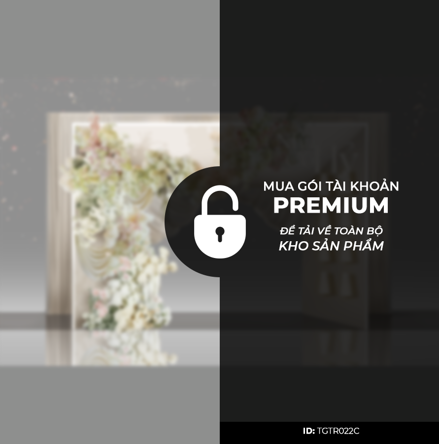 Cổng Tư Gia Tone Trắng TGTR022C