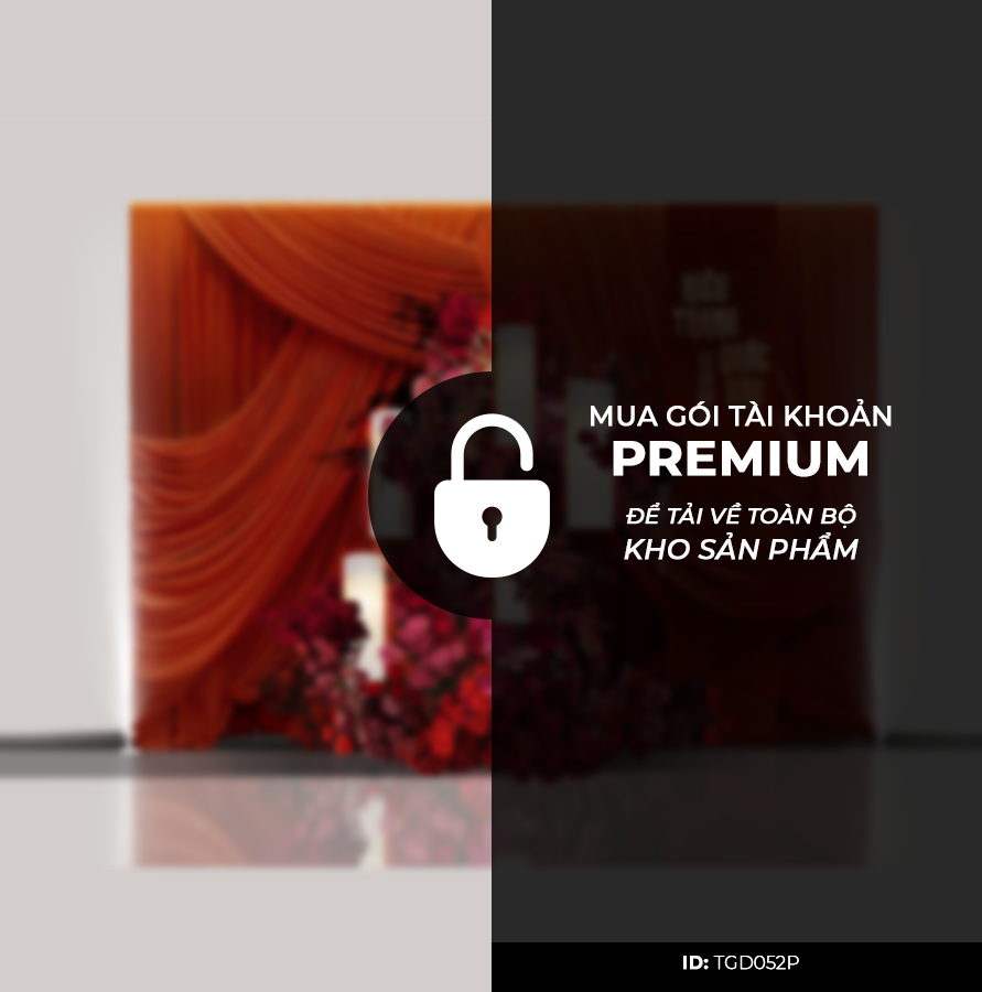 Phông Tư Gia Tone Đỏ TGD052P