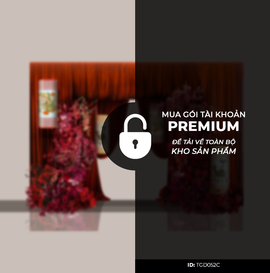 Cổng Tư Gia Tone Đỏ TGD052C