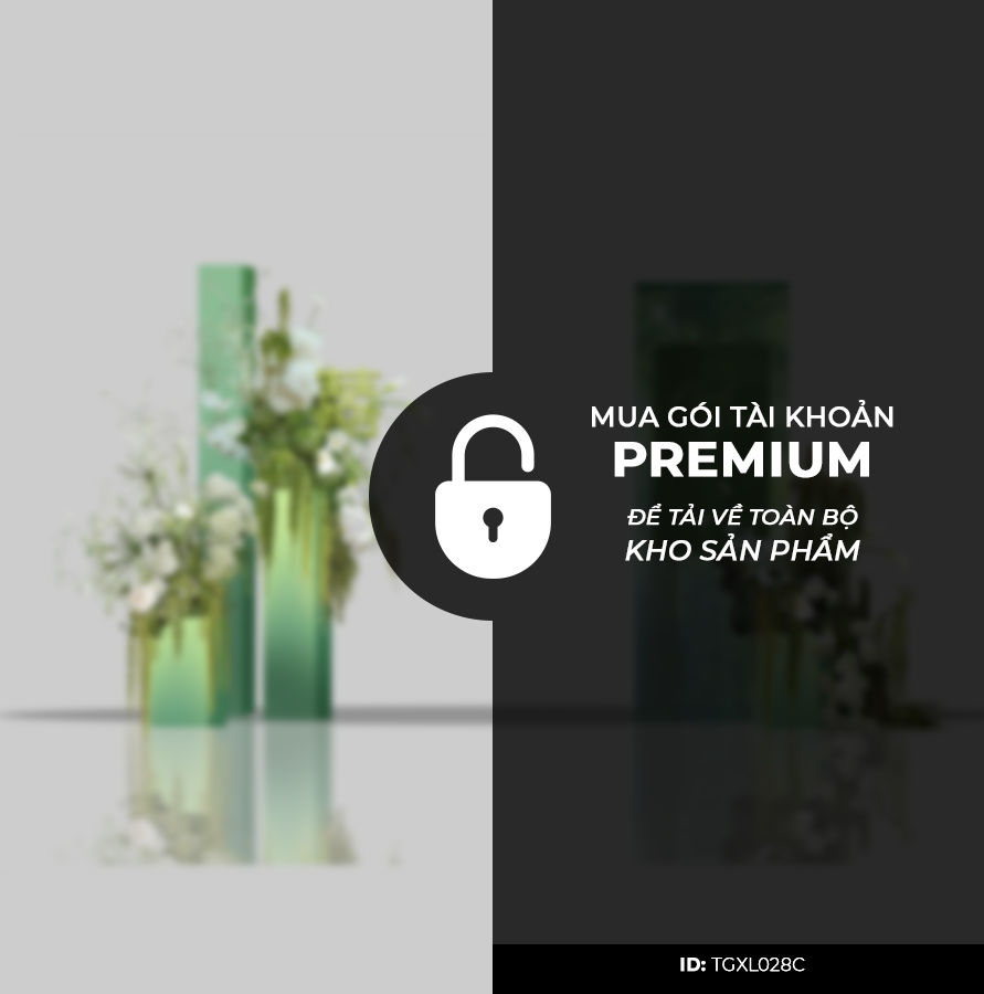 Cổng Tư Gia Tone Xanh Lá TGXL028C