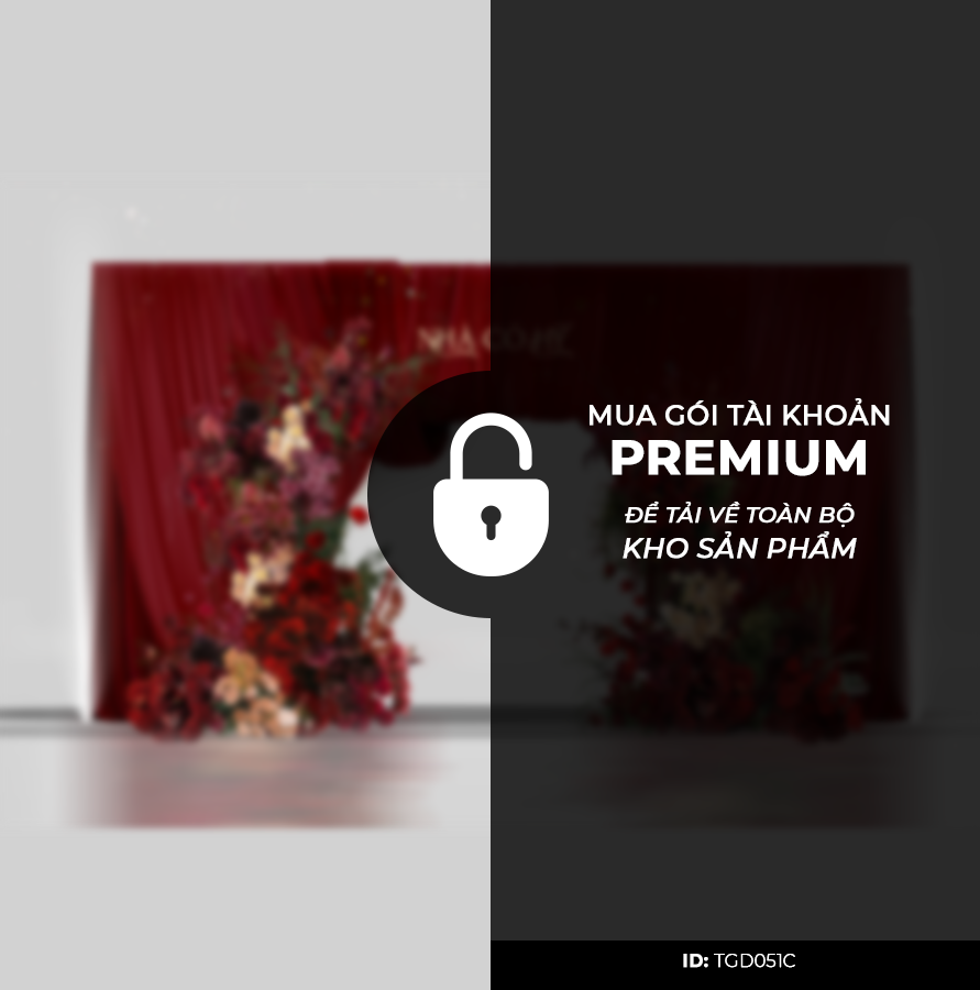 Cổng Tư Gia Tone Đỏ TGD051C