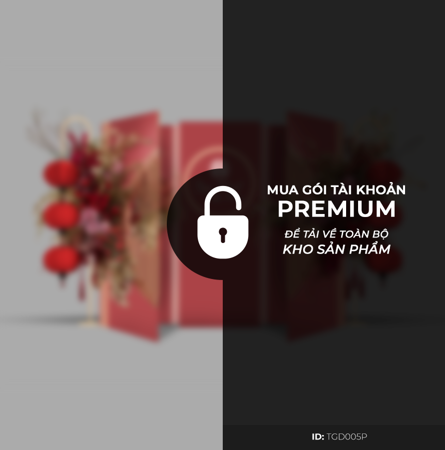 Backdrop Tư Gia Tone Đỏ TGD005P