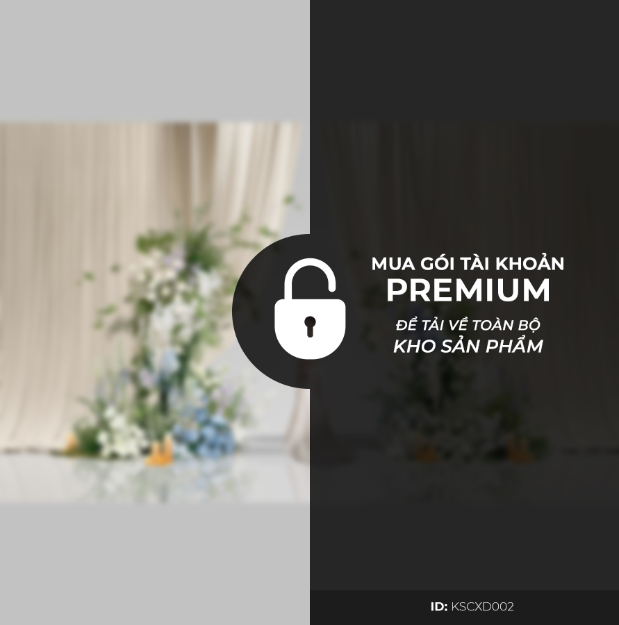 Cổng Khách Sạn Tone Xanh Dương KSXD002C