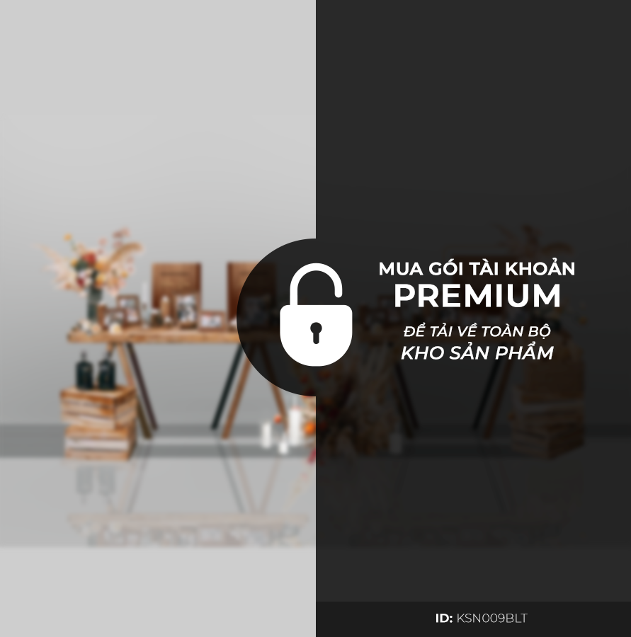 Bàn Lễ Tân Khách Sạn Tone Nâu KSN009BLT