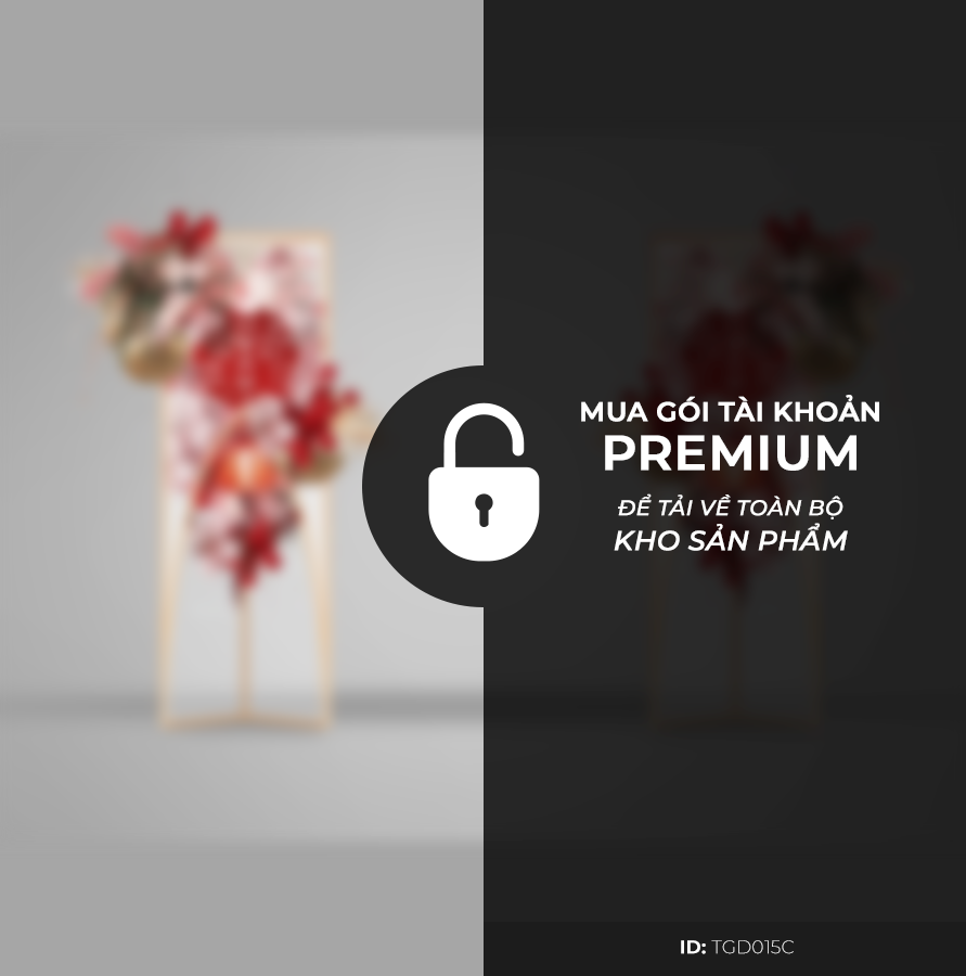 Cổng Tư Gia Tone Đỏ TGD015C