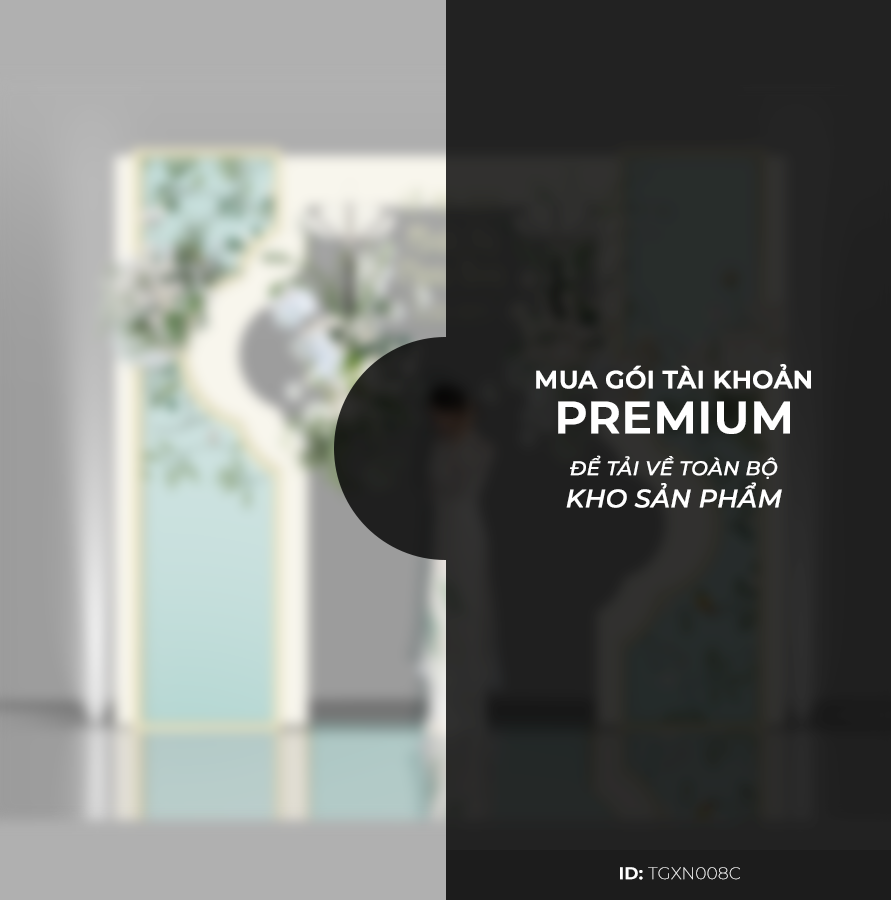 Cổng Tư Gia Tone Xanh Ngọc TGXN008C