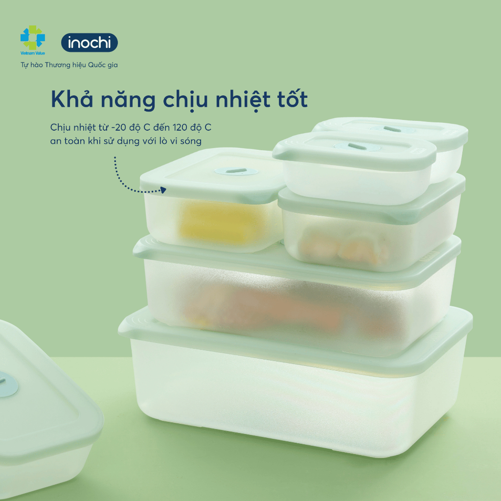 Hộp thực phẩm trữ đông Hokkaido 3600ml