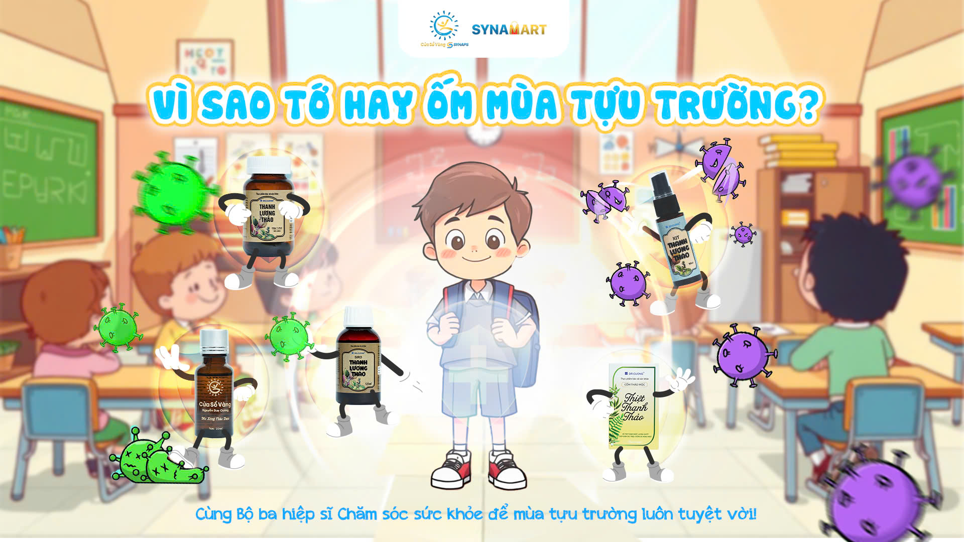 Vì Sao Tớ Hay Ốm Mùa Tựu Trường?