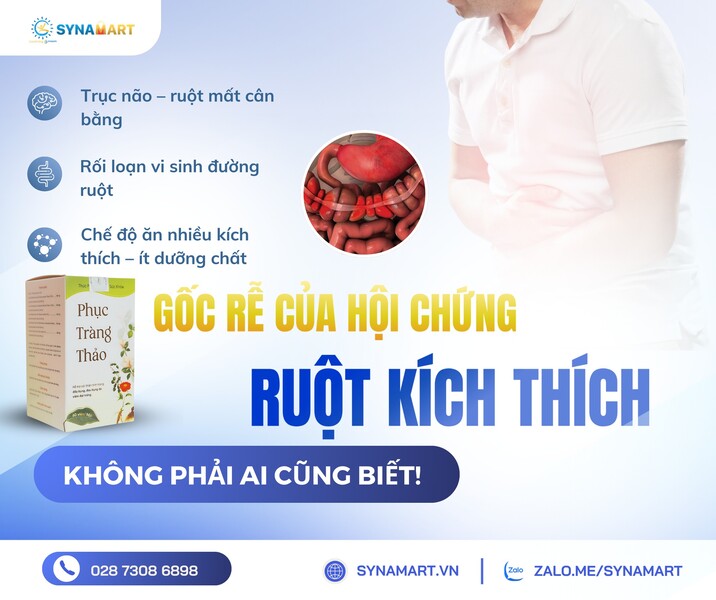 Hội Chứng Ruột Kích Thích (IBS) – Nguyên Nhân & Giải Pháp Tự Nhiên