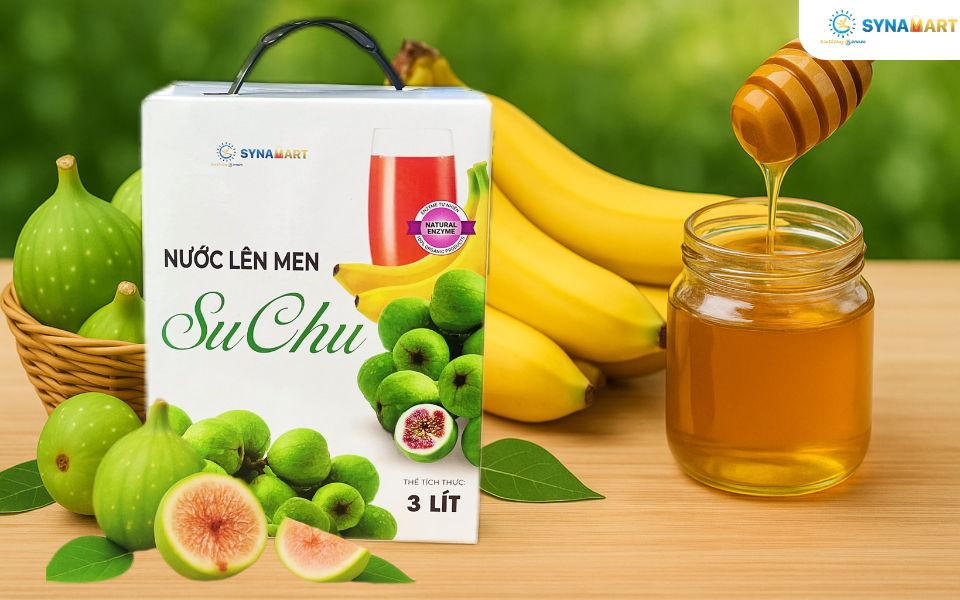 SuChu - Nước lên men từ sung, chuối và mật ong có gì đặc biệt?