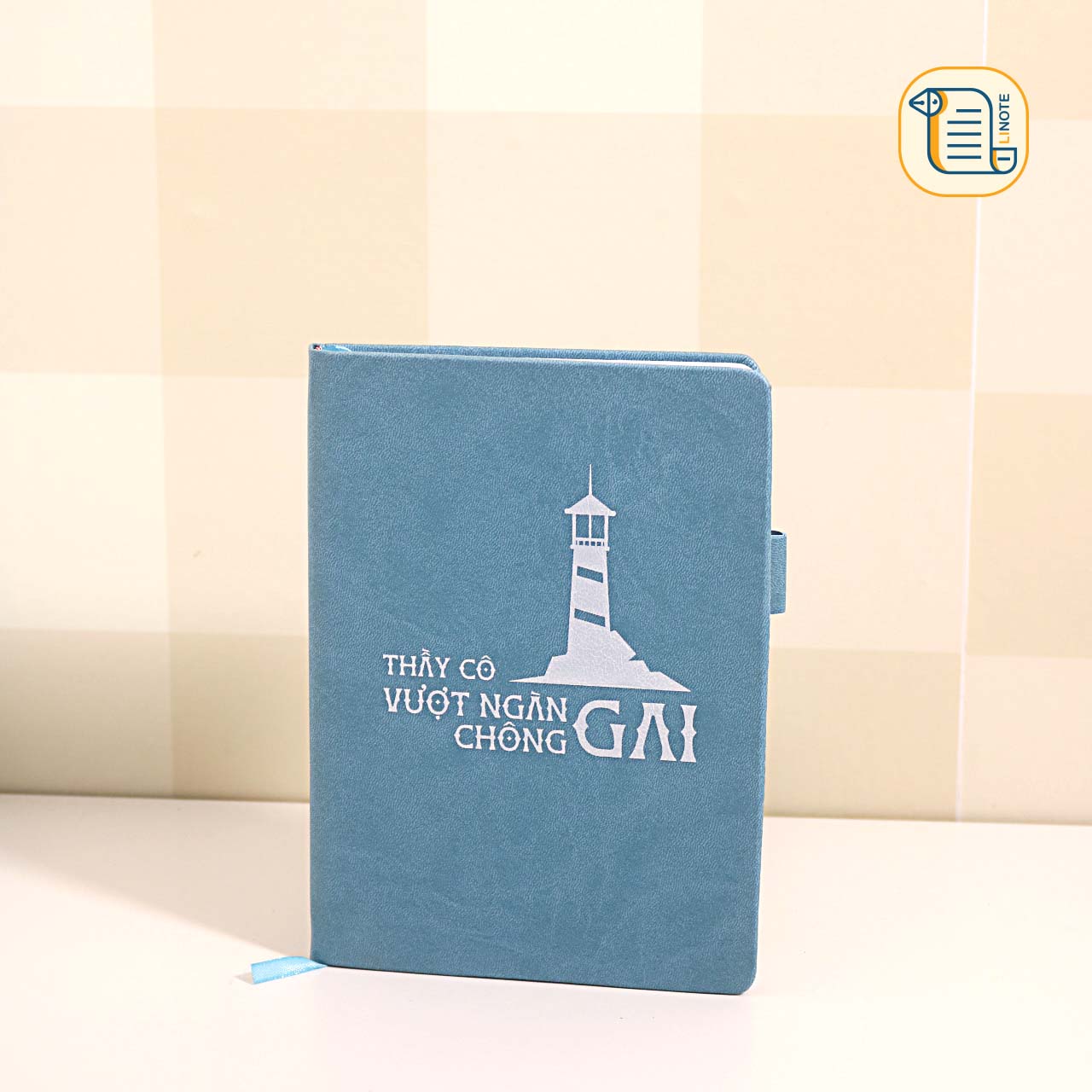 HÀNG ĐẶT Sổ A5 kẻ ngang bìa da dập họa tiết ép nhũ 70gsm,200 trang