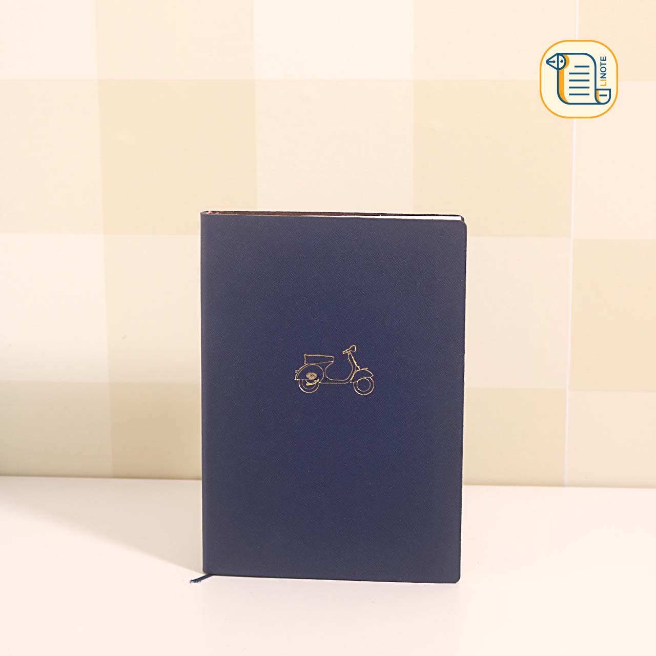 HÀNG ĐẶT Sổ A5 giấy trơn in logo bìa da 80gsm,200 trang
