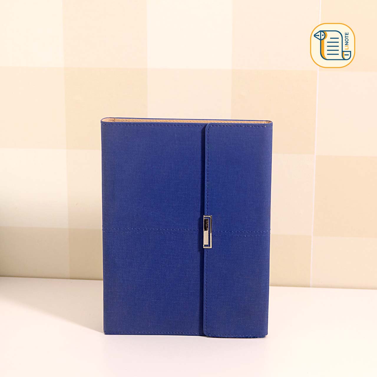 HÀNG ĐẶT Sổ còng ba khúc B5 kẻ ngang bìa da 70gsm,200 trang, ngăn phụ, cài bút