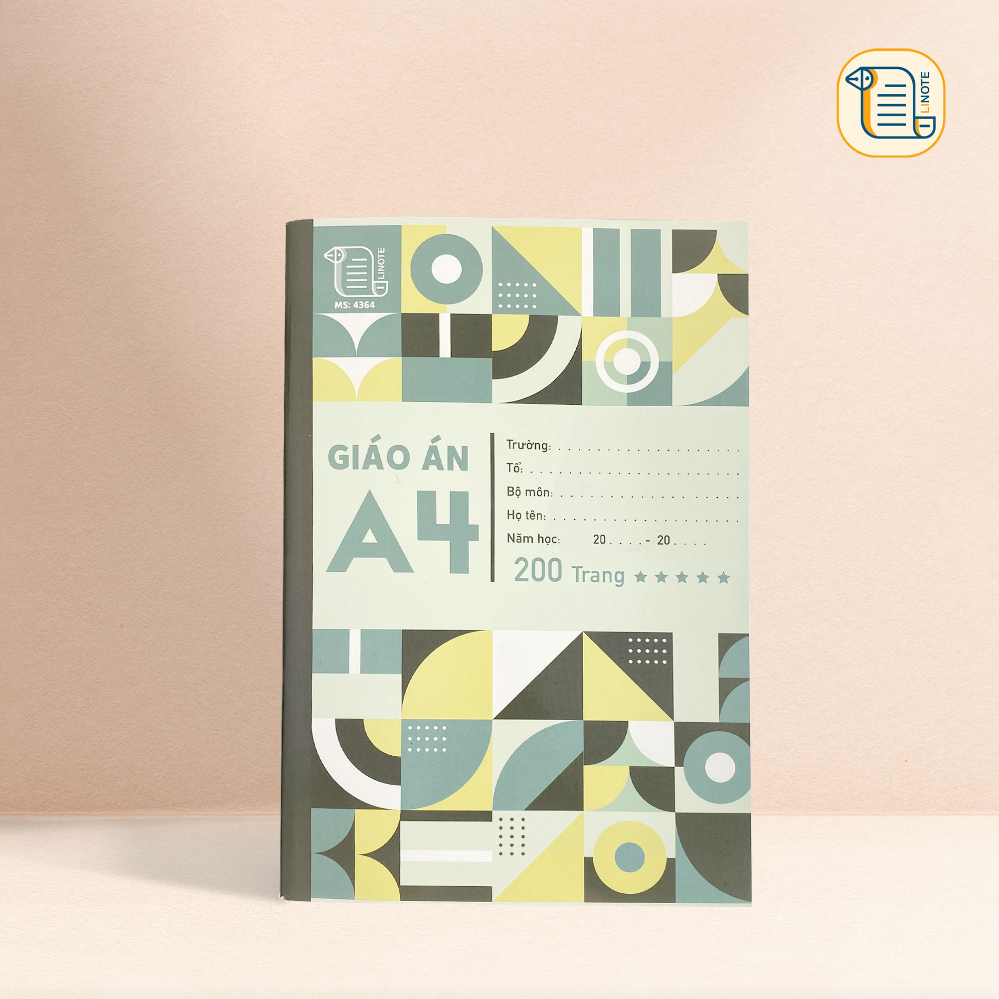 Vở kẻ ngang A4 GIÁO ÁN 200-320 Trang, 60gsm
