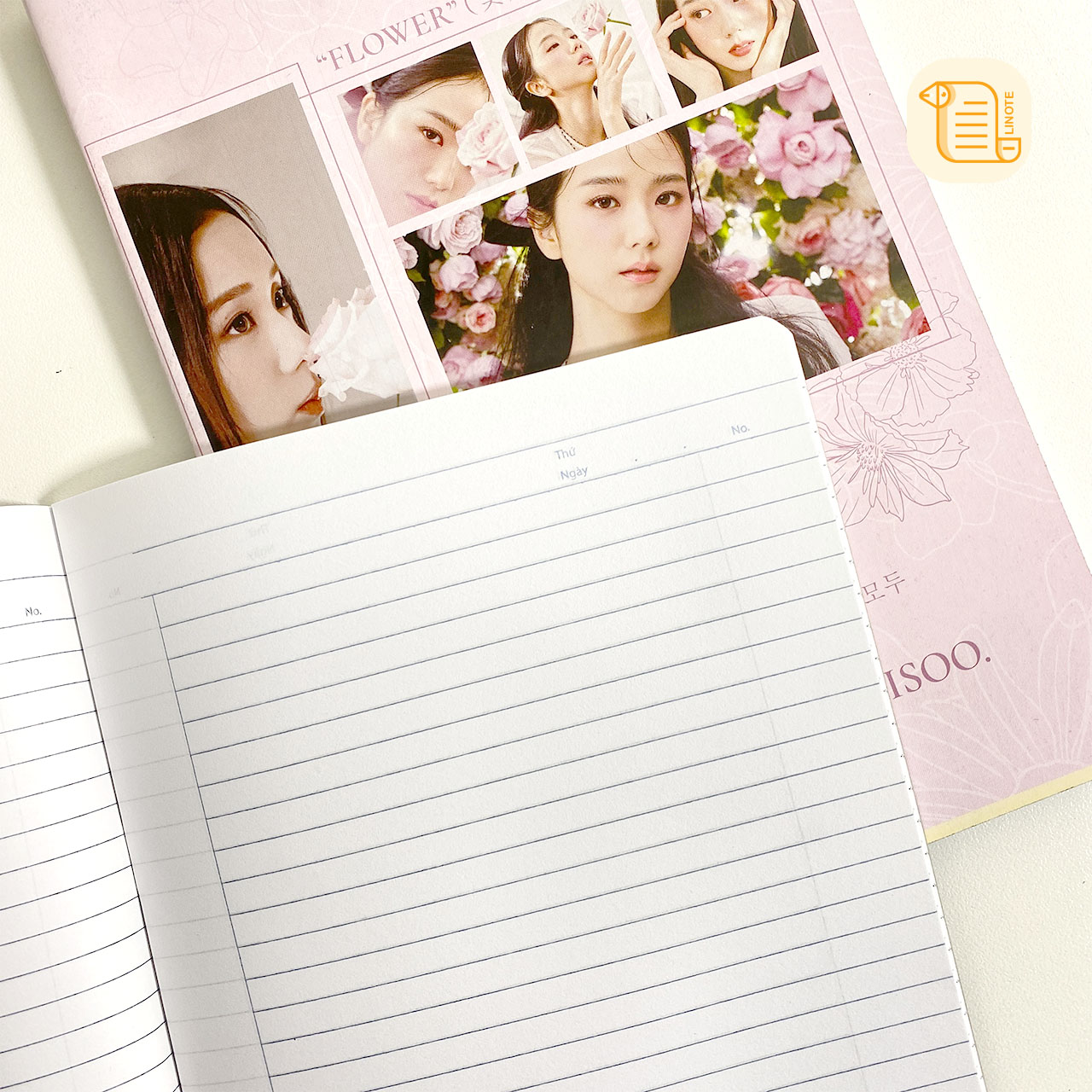 Vở kẻ ngang KPOP-1 72-72 Trang, 60gsm