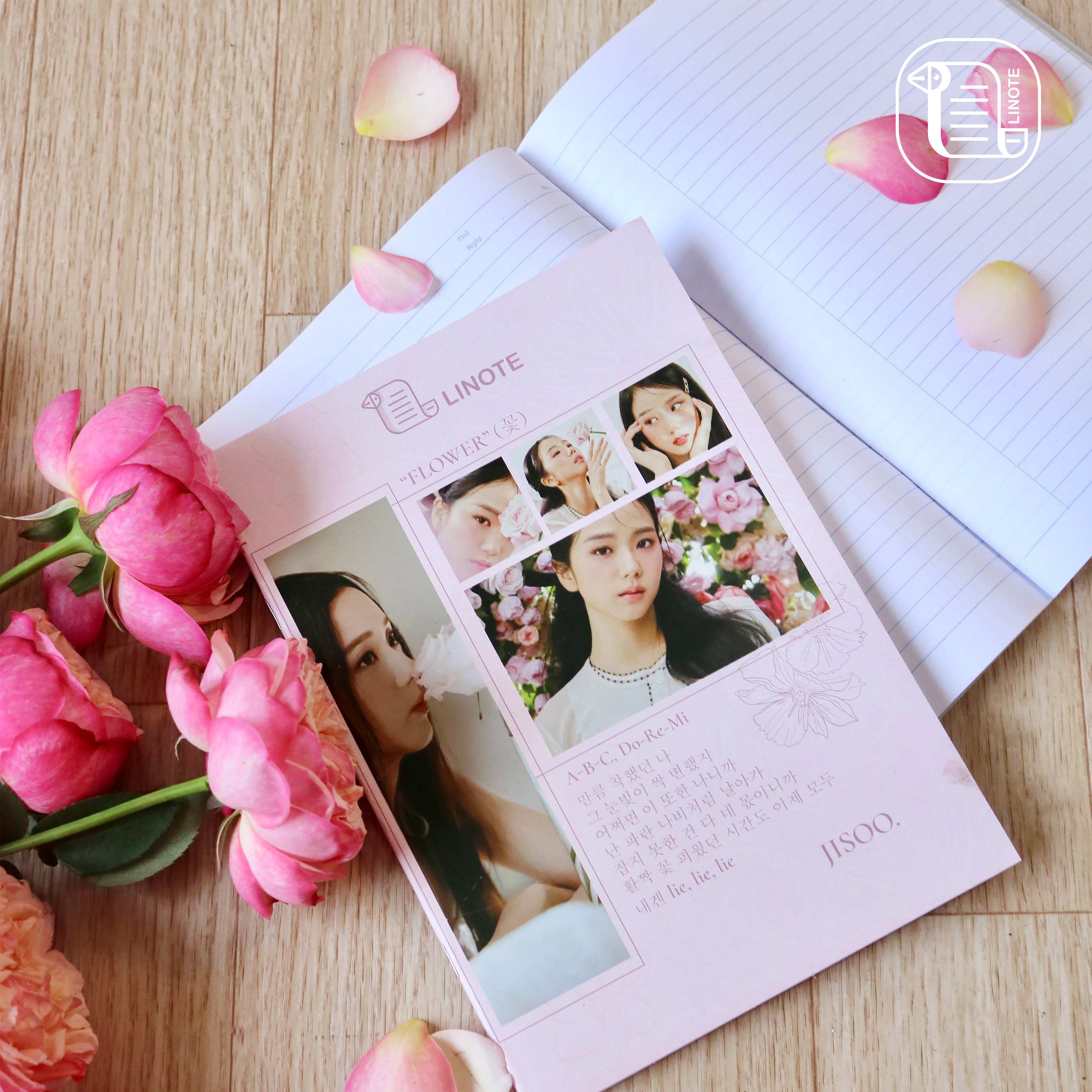 Vở kẻ ngang KPOP-1 72-72 Trang, 60gsm