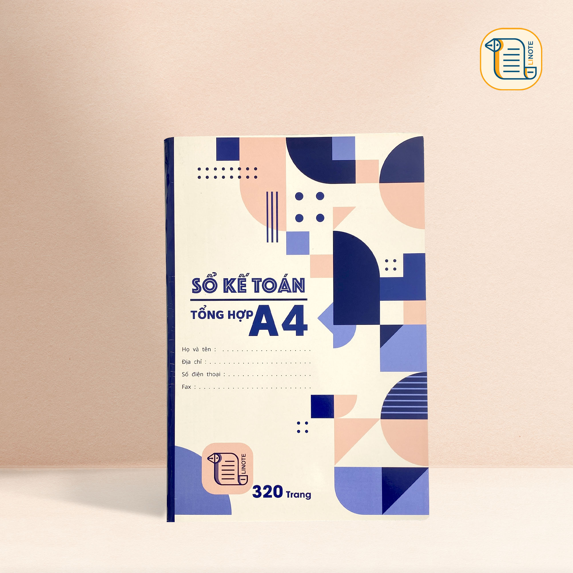 Vở kẻ ngang A4 KẾ TOÁN 120-320 Trang, 60gsm