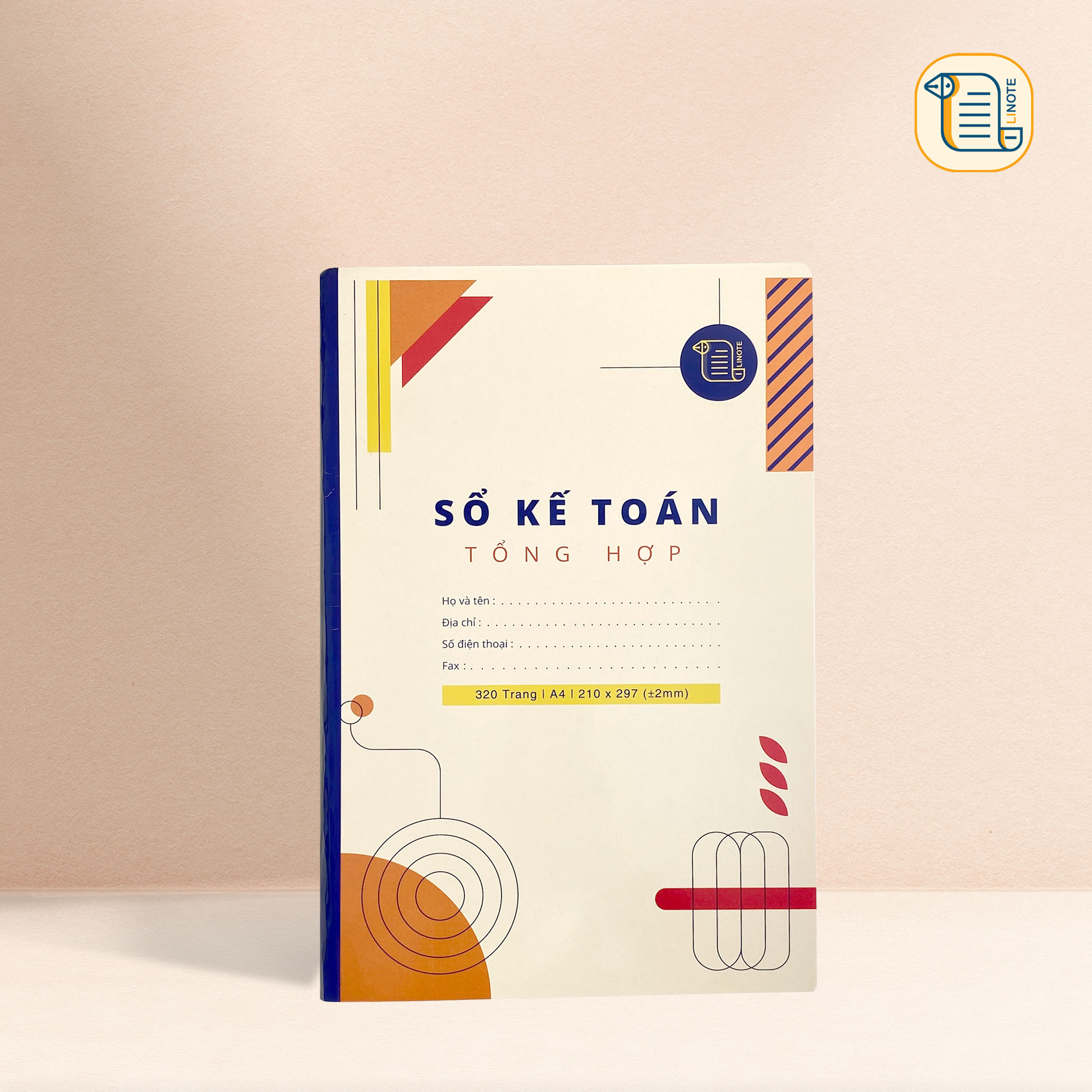Vở kẻ ngang A4 KẾ TOÁN 120-320 Trang, 60gsm