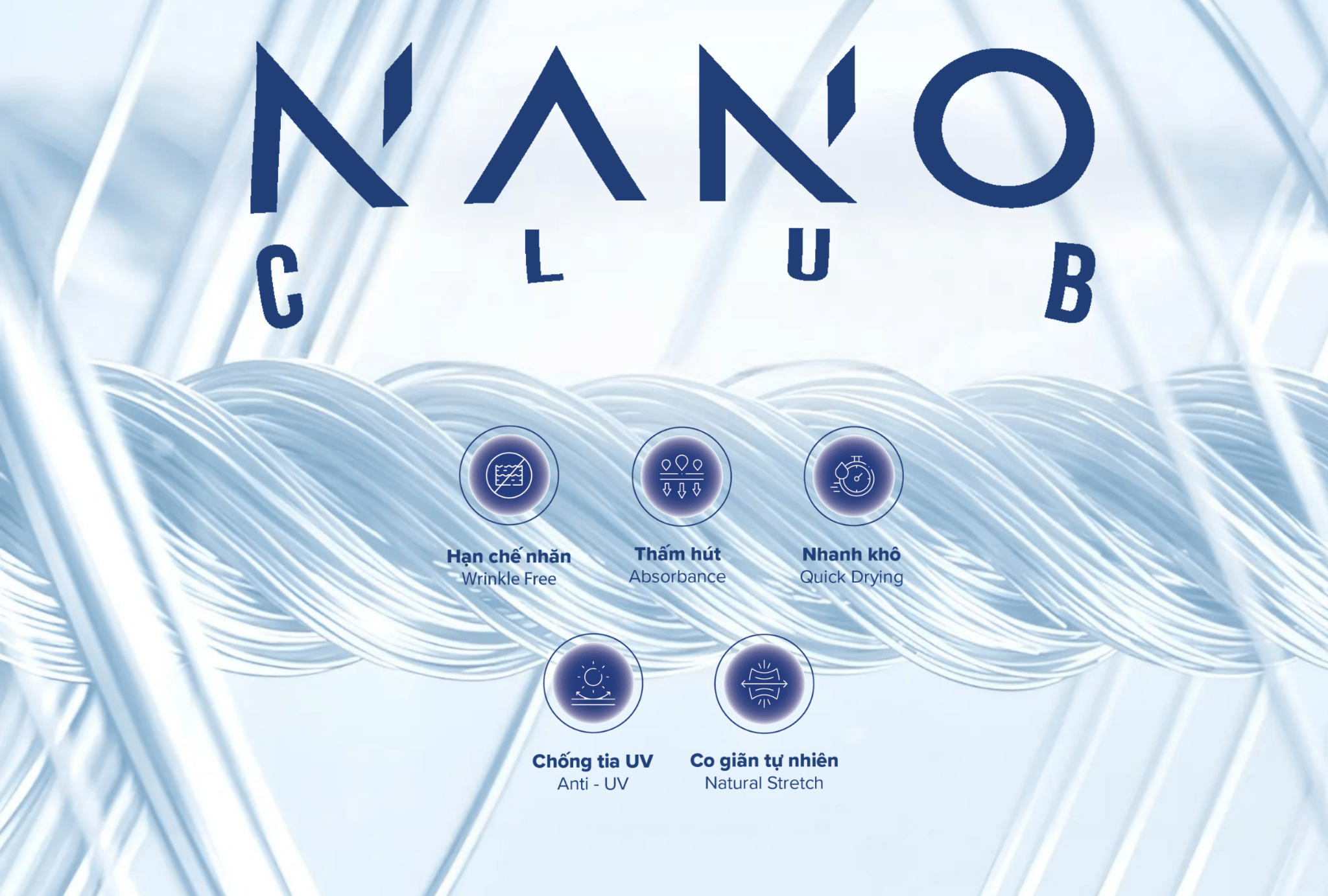 Vải sợi Nano Tính năng