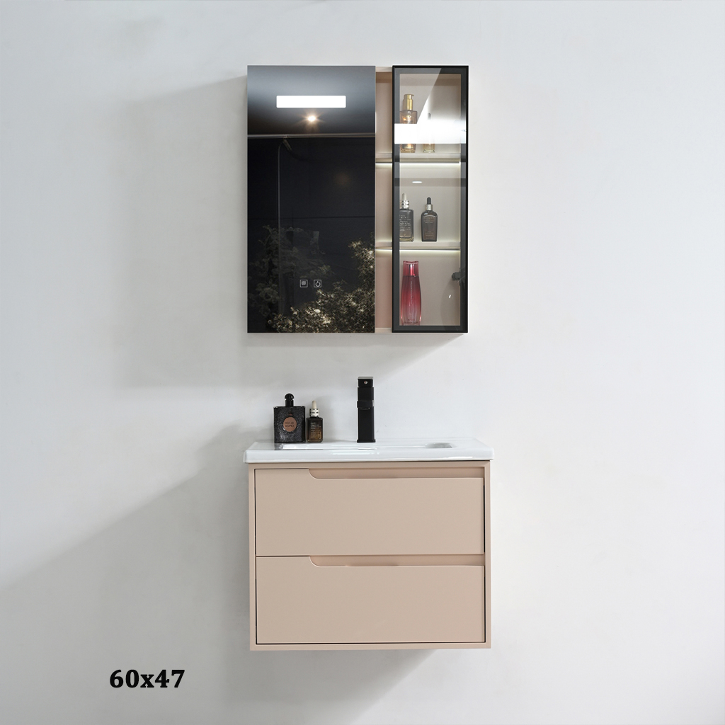 Bộ tủ chậu lavabo, tủ gương phòng tắm MW2820