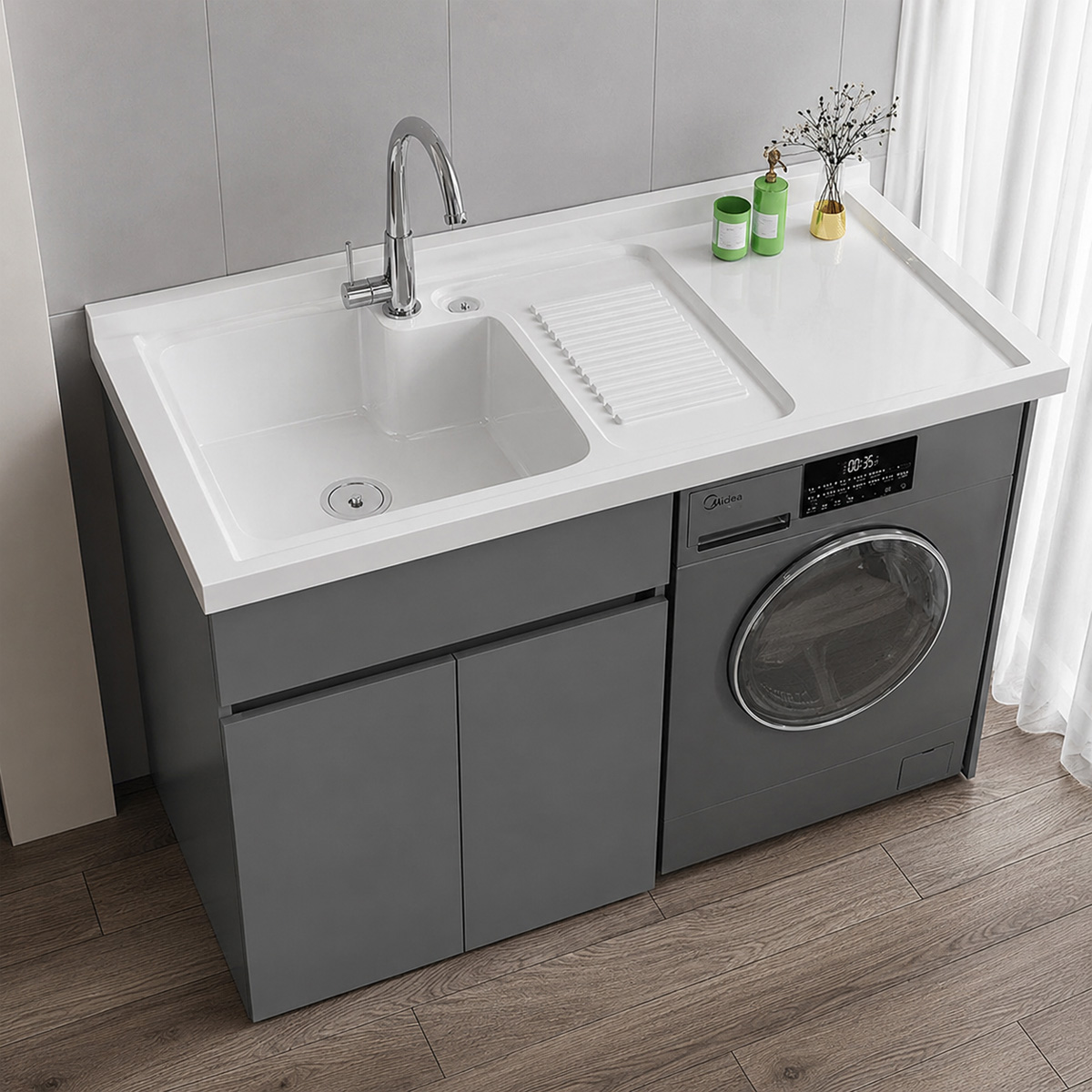 Tủ chậu máy giặt TCMG 7001