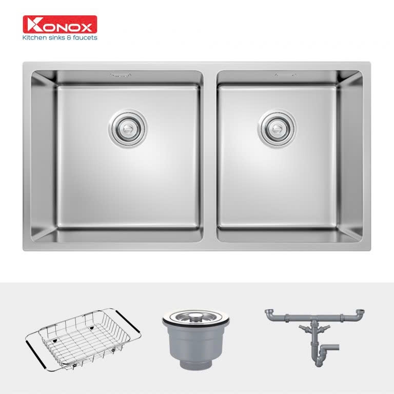 Chậu rửa bát Konox 8144DU
