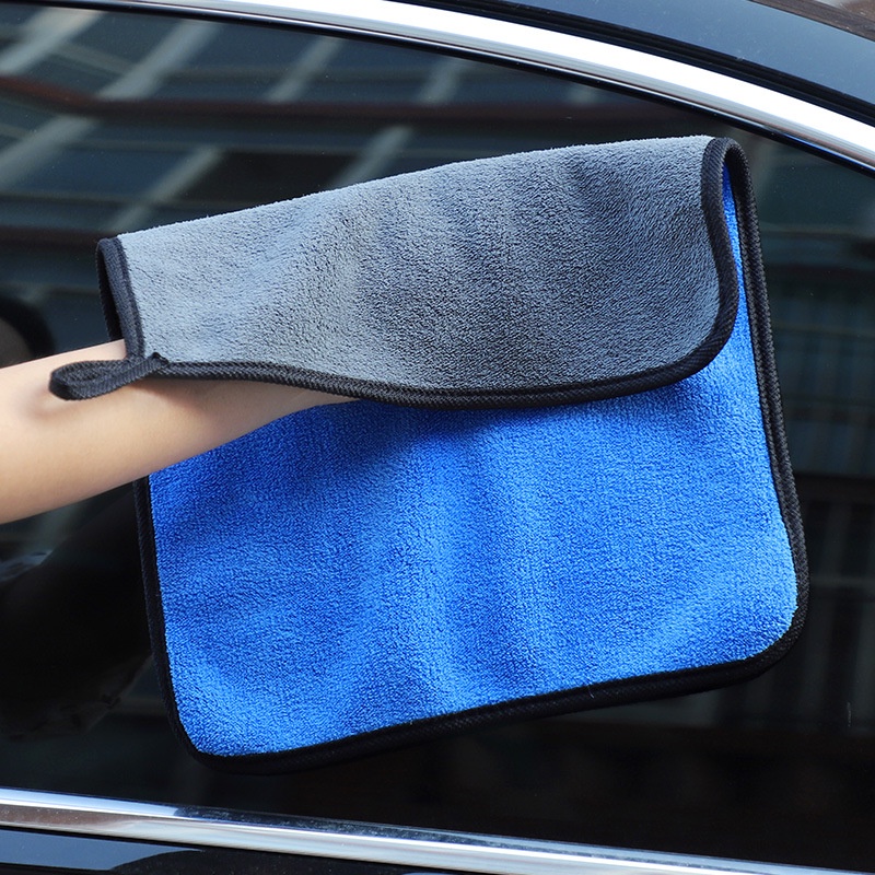 Khăn Lau Ô Tô Đa Năng Microfiber ,Siêu Mịn, Siêu Thấm, Không Xù Lông