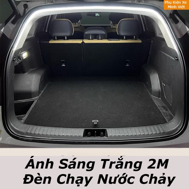 DẢI ĐÈN LED CỐP XE TỰ ĐỘNG 2M - 4M – SILICON CAO CẤP– ÁNH SÁNG 360° – LẮP ĐẶT DỄ DÀNG 12V