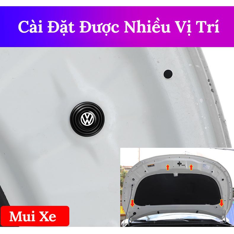 Đệm Giảm Chấn Ô Tô Chống Xóc, Núm Giảm Lực Đóng Cửa Xe Hơi