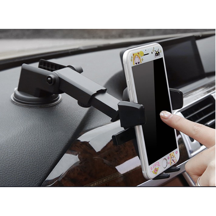 Giá Đỡ Điện Thoại Ô Tô Hút Chân Không Cao Cấp – Gắn Kính Taplo