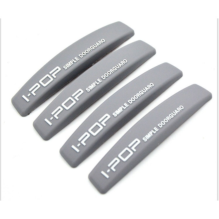 Bộ 4 Miếng Dán Chống Va Đập Cánh Cửa Ô Tô Cao Su Đàn Hồi Keo 3M