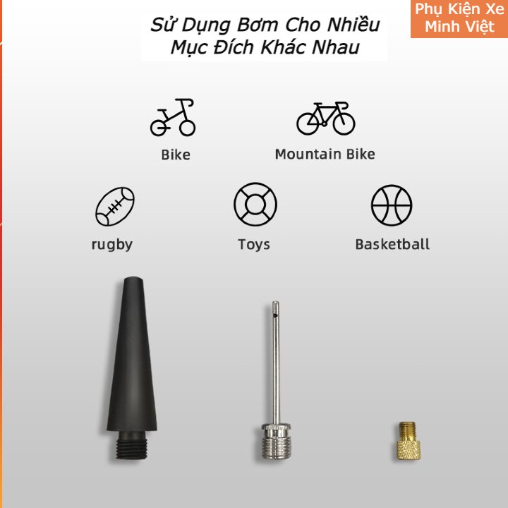 Bơm Ô Tô Xiaomi 70mai TP03 Chính Hãng – Bơm Điện Đa Năng, Tự Động Ngắt