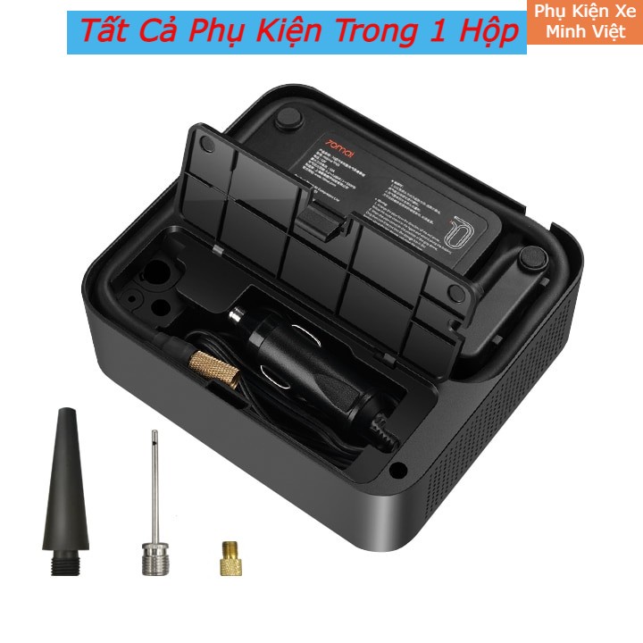 Bơm Ô Tô Xiaomi 70mai TP03 Chính Hãng – Bơm Điện Đa Năng, Tự Động Ngắt