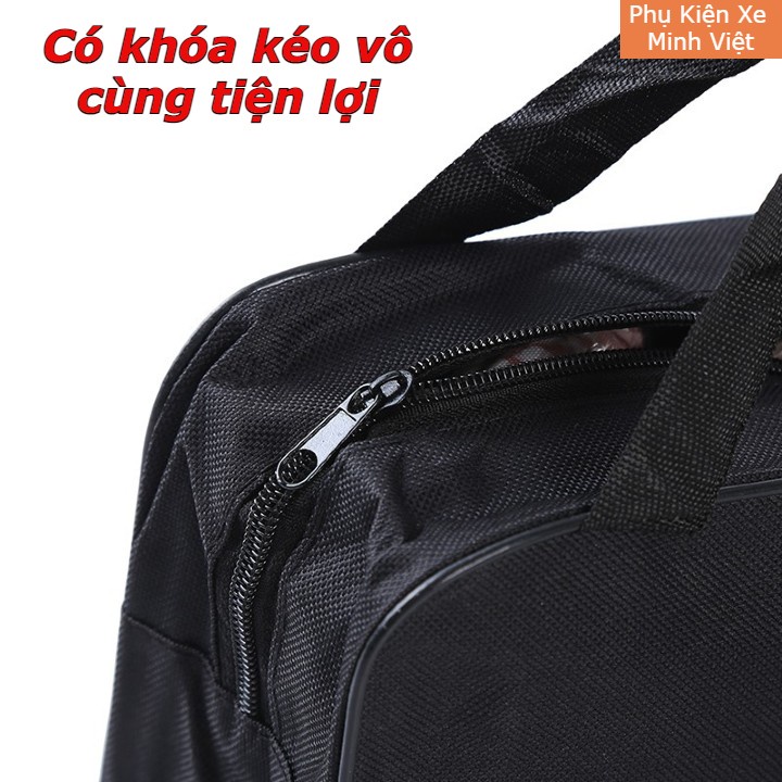 Túi Đựng Bơm Lốp Ô Tô – Phù Hợp Xi Lanh Đơn & Xi Lanh Đôi